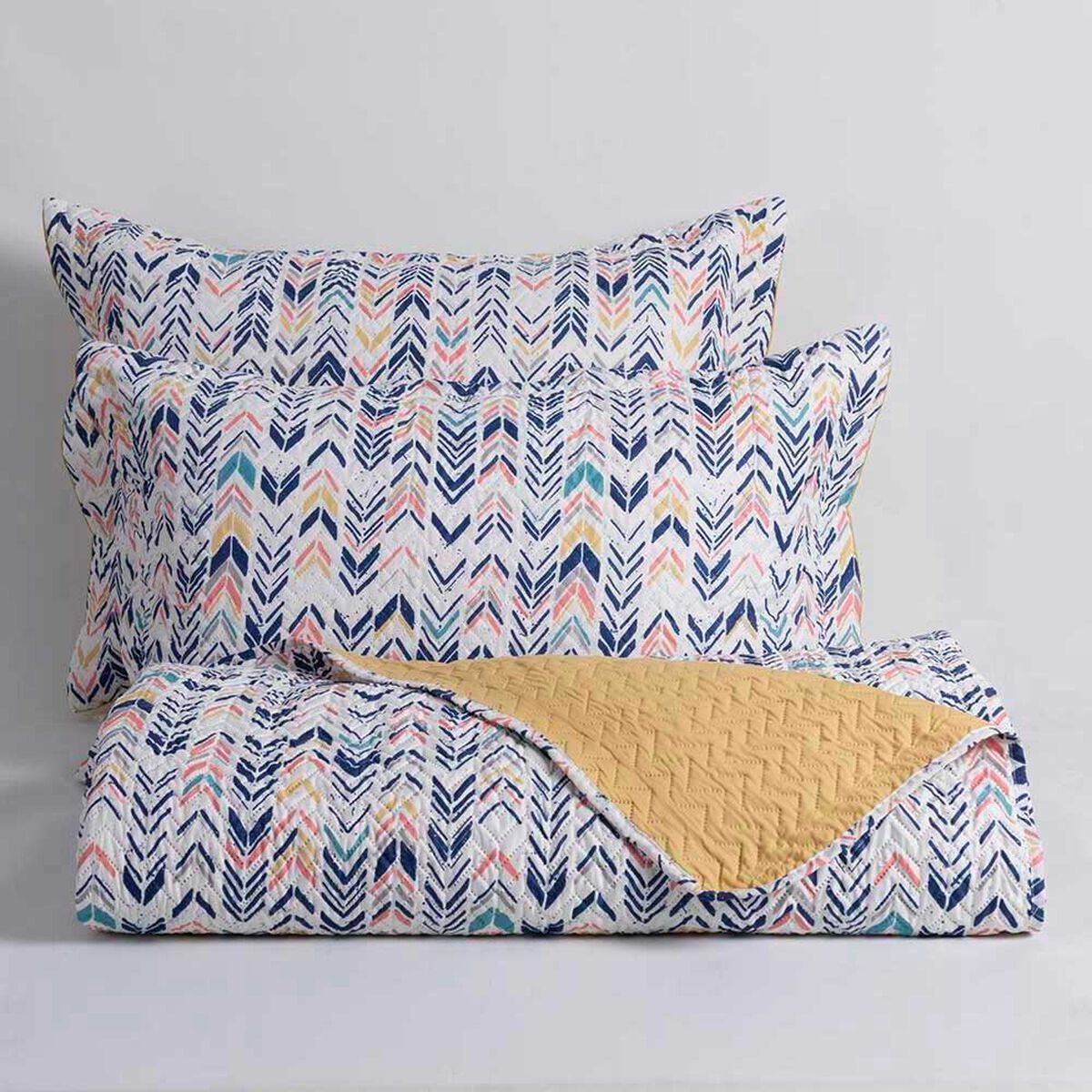 Quilt Mashini 1,5 Plazas Estampado Guayama