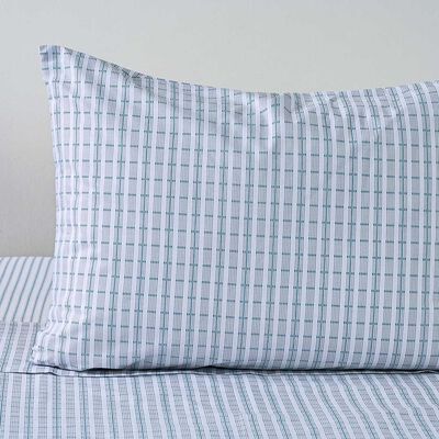 Imagen 2 del producto Juego de Sábanas American Family 1.5 Plazas 144 Hilos Oasis Negro