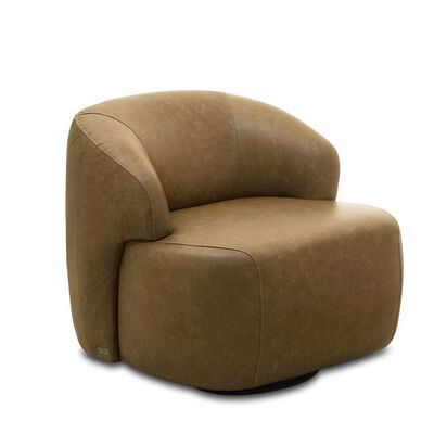 Imagen 2 del producto Poltrona Amuv Chandon Giratoria Café