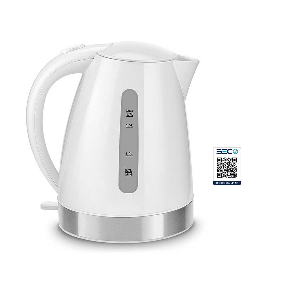 Hervidor Eléctrico EasyWays Heat Control 1,7 lts. Blanco