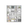 2 Estantes 45 cm + Estante 62 cm TuHome Home Blanco