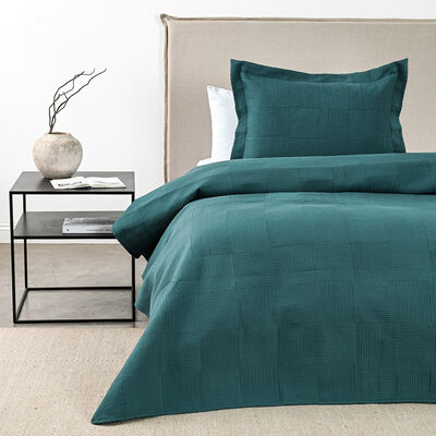 Quilt Elements & Co Chini Moss 1,5 Plazas Verde