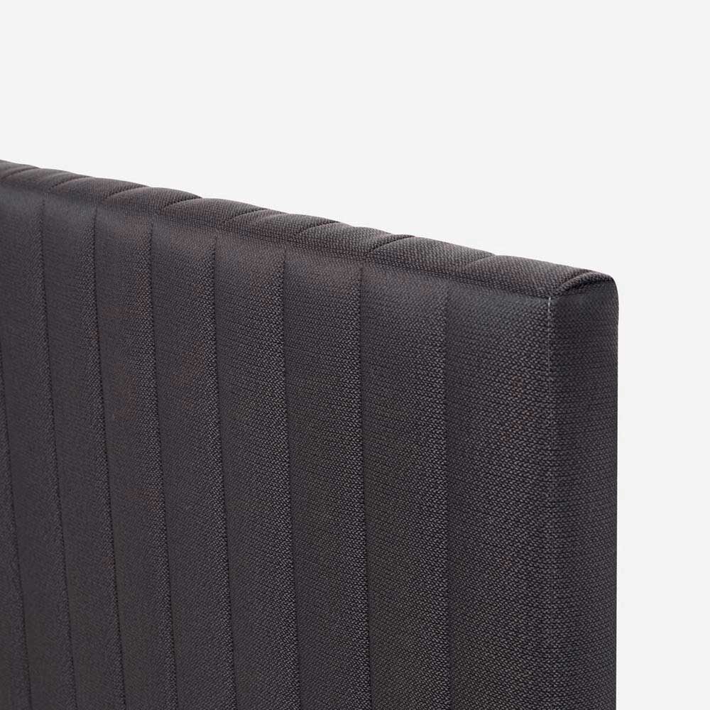 Respaldo Rosen 2 plazas Lucio Gris Oscuro