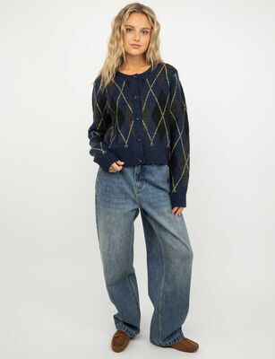 Imagen 2 del producto Sweater Botones Mujer Icono Navy