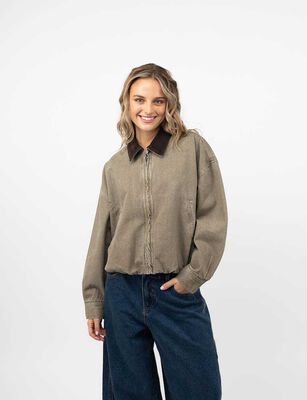 Imagen 1 del producto Chaqueta Mujer Icono Oliva, Rosado