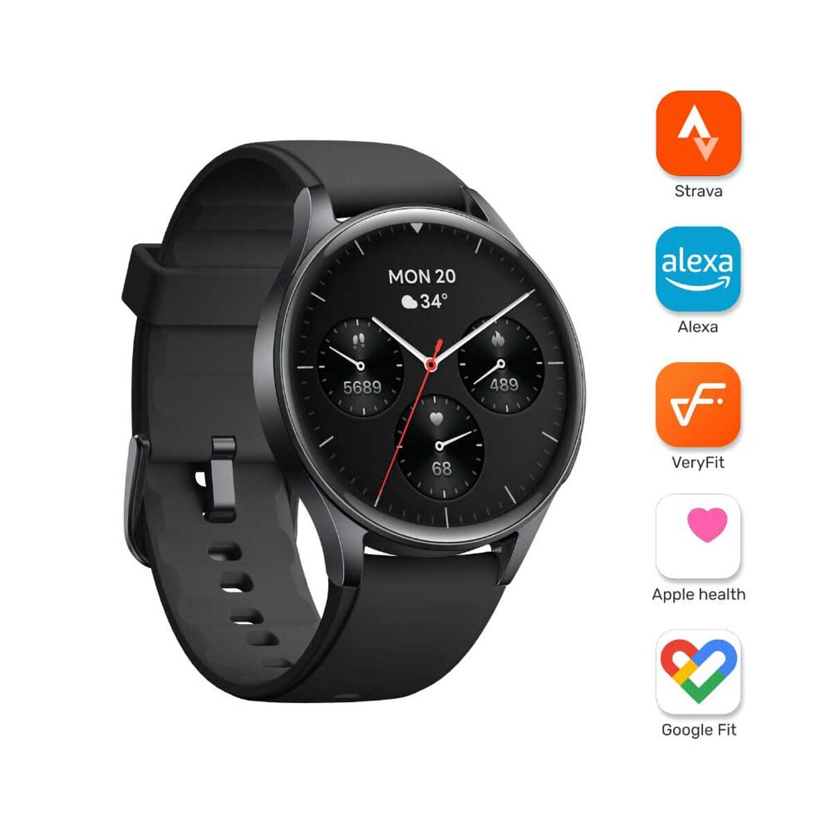 Smartwach Lhotse Vibe 05 45mm Negro