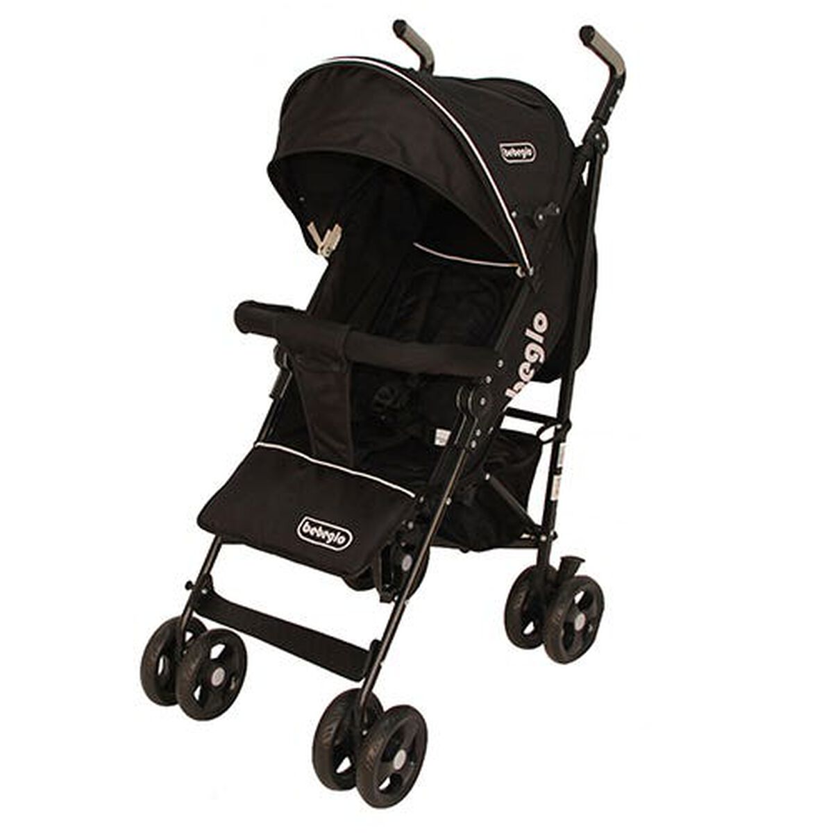 Coche Paragua Negro Bebeglo