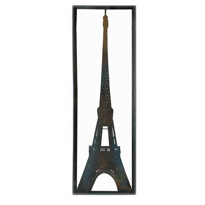 Cuadro Placa Metal Vgo Serie  90 x 30 cm Mod1 Negro