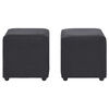 Sofá Seccional Bodevir Cali 3 Cuerpos + 2 Pouf Gris