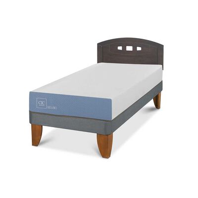 Imagen 2 del producto Cama Europea CIC 1 Plaza Excellence + Respaldo Gales