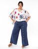 Pantalón Lino Palazzo Mujer Extralindas