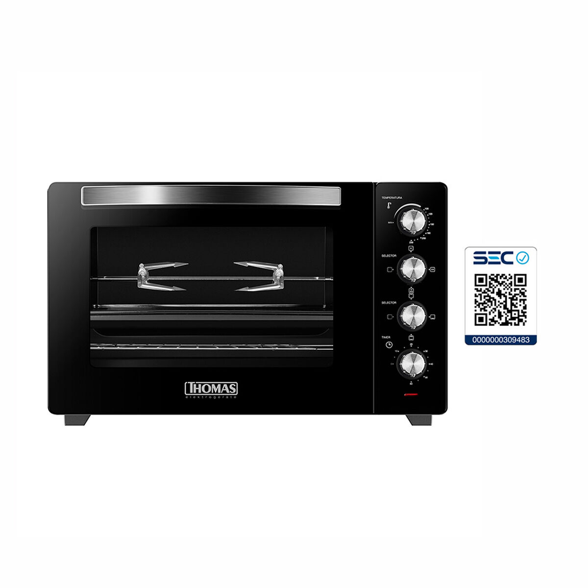 Horno Eléctrico Thomas TH-45VN 45 lt.