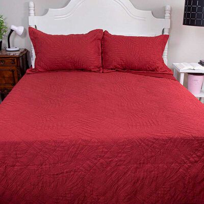 Imagen 1 del producto Quilt Doral King Burdeo Bubbly