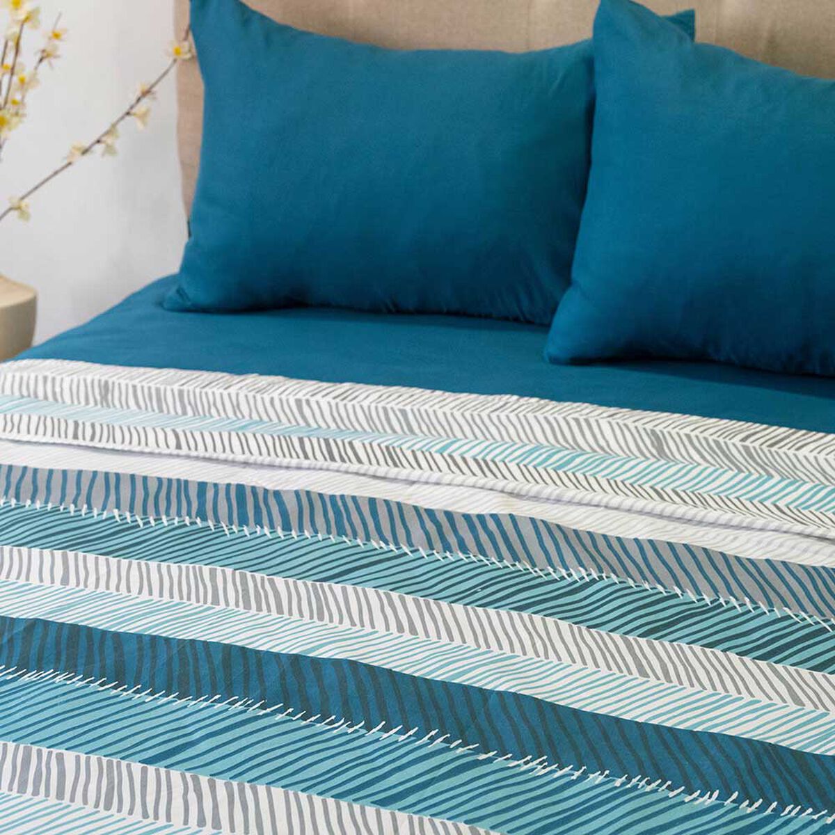 Juego de Sábanas Doral 2 Plazas Aterciopeladas D3