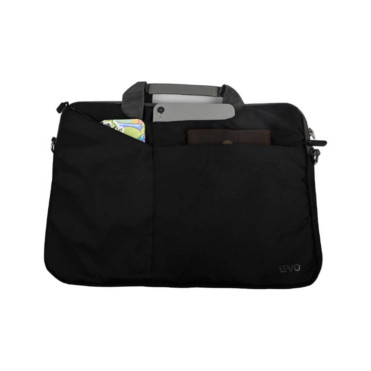 Mochila Notebook Levo Manager Gris 15,6"+ Funda Negra 15,6"