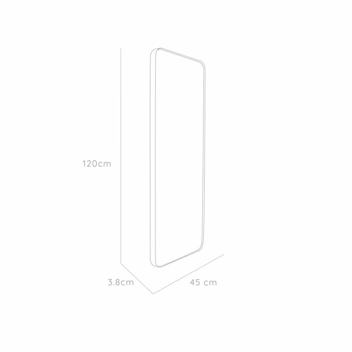 Espejo Tuhome Sussy Rectangular 120x45cm