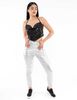 Polera Crop Sin Mangas Mujer Icono