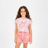 Polera Manga Corta Ni&ntilde;a Chess