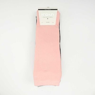 Pack 7 Calcetines Largo Mujer Icono