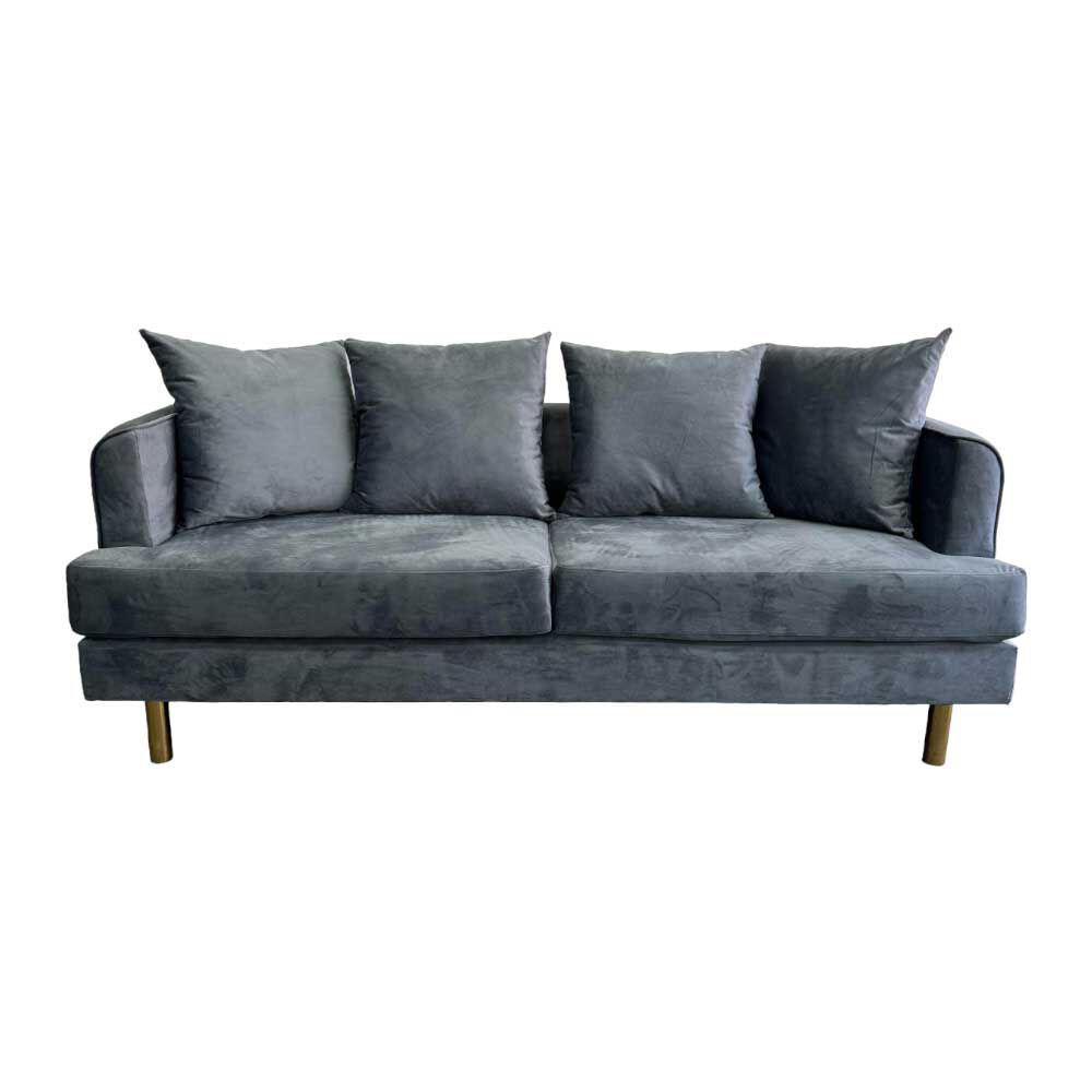Sofá Furnitech Estambul 3 Cuerpos Gris