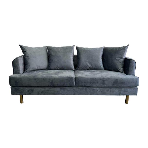 Sofá Furnitech Estambul 3 Cuerpos Gris