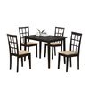 Juego de Comedor Casanova Café 4 Sillas