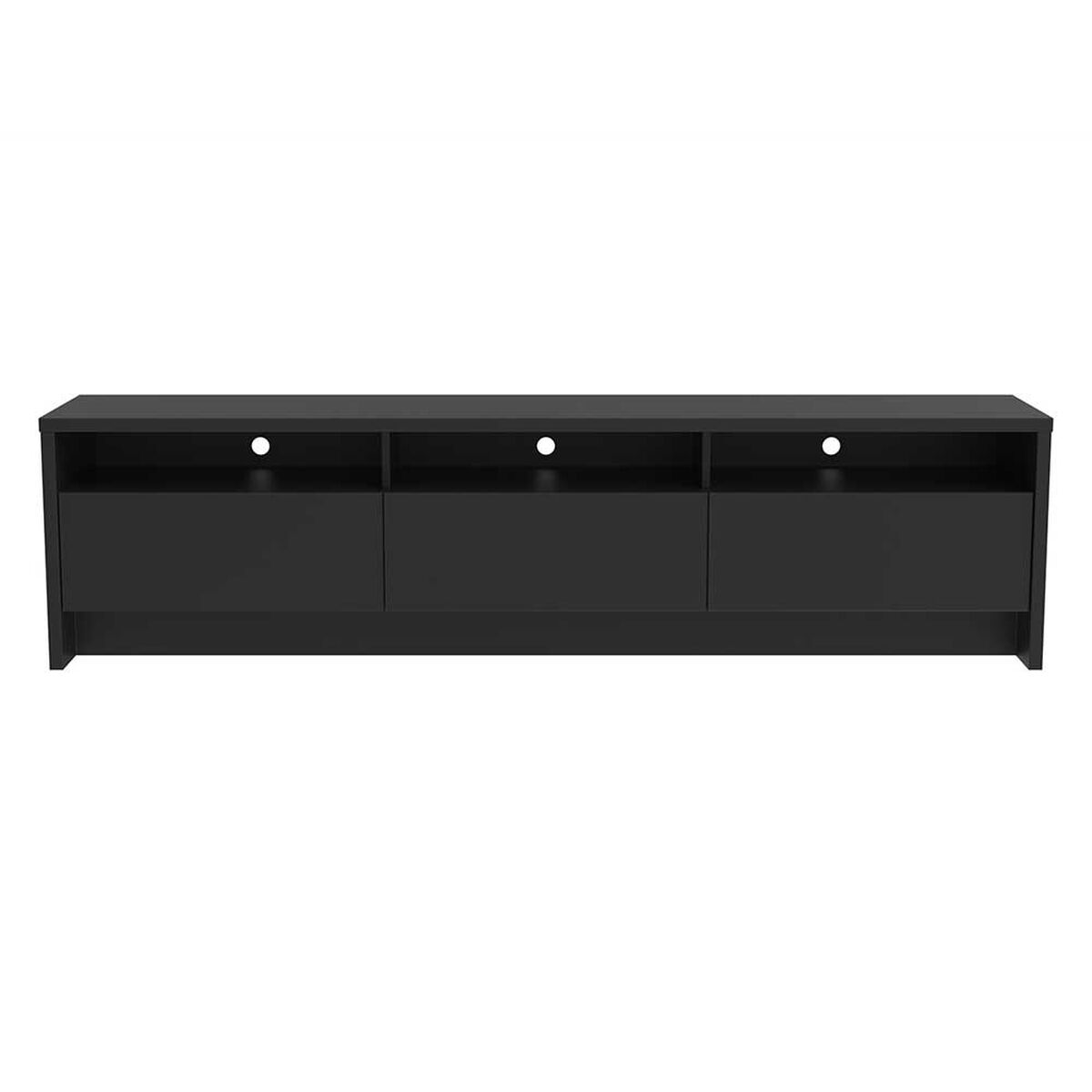 Rack TV Decocasa Aspen Hasta 75" Negro