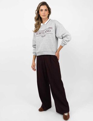 Imagen 2 del producto Pantalón Mujer Zibel Burdeo