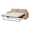 Sofá Cama Latam Home Livorno 3 Cuerpos Beige