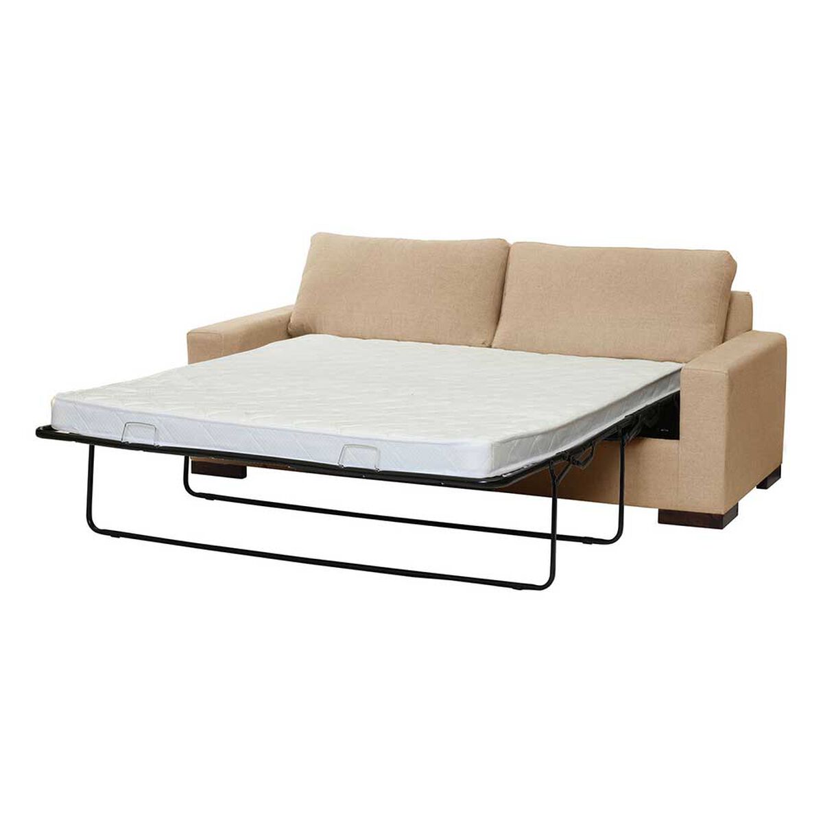 Sofá Cama Latam Home Livorno 3 Cuerpos Beige