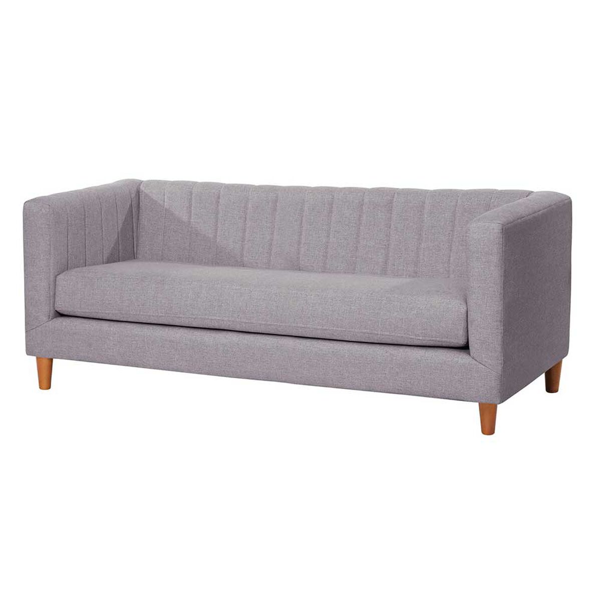 Sofá Latam Home Brescia 3 Cuerpos Gris Claro