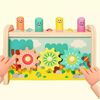 Juguete De Madera Leon Multifuncional Xilófono Montessori Bebesit