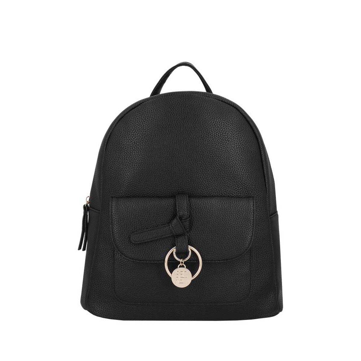 Mochila de Mujer Secret Mantua SC7 Mediana Negra