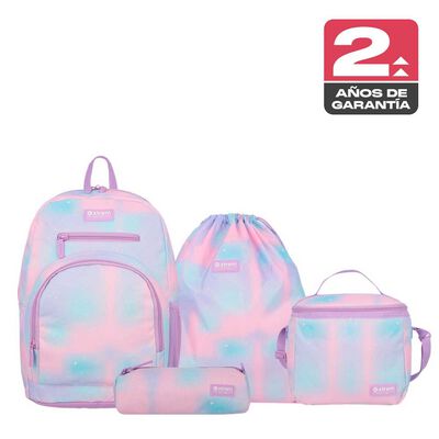 Multipack 6XT Mochila Niña Xtrem Estrellas Multicolor