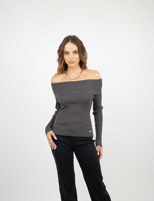 Imagen 1 del producto Sweater Bardot Mujer Soviet Burdeo, Marengo, Negro