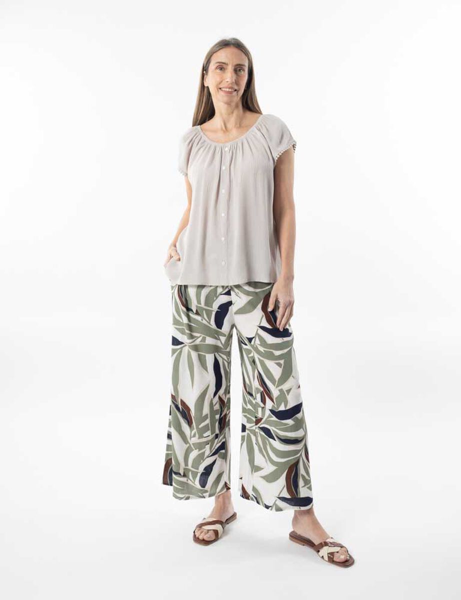 Blusa Manga Corta Mujer Portman Club