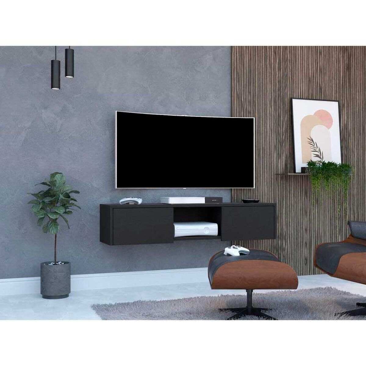 Panel TV TuHome Glen 49" Wengue