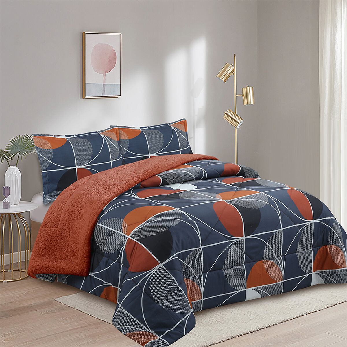 Plumón Doral Super King Senses Multicolor