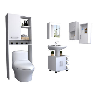 Imagen 2 del producto Botiquín + Optimizadores Lavamanos + Baño + Auxiliar X2 TuHome Big Bath