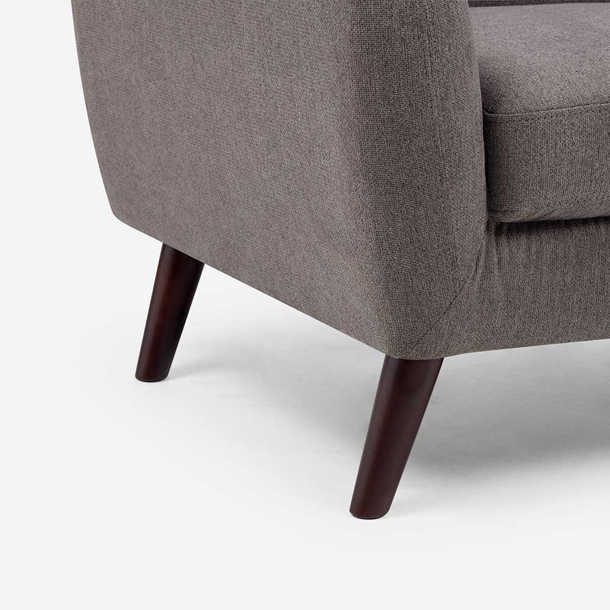 Sofá Rosen Adele 2 cuerpos Gris