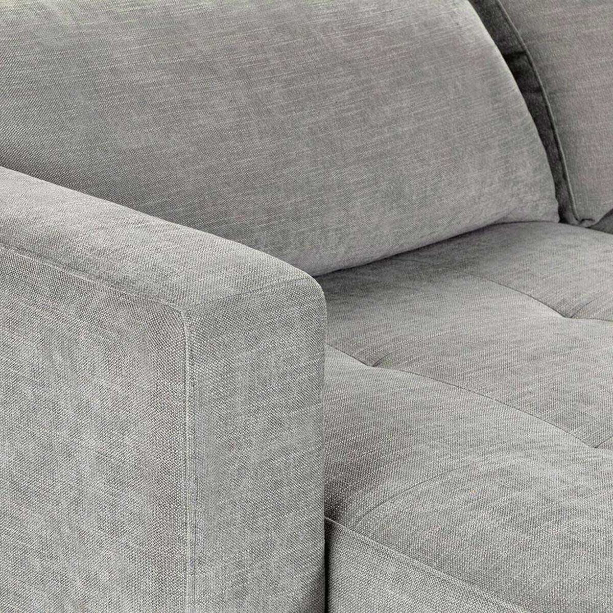 Sof&aacute; Seccional Izquierdo Rosen Copeland 3 Cuerpos Gris