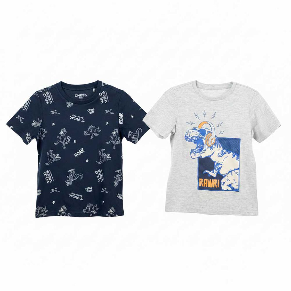 Polera Manga Corta Ni&ntilde;o Chess