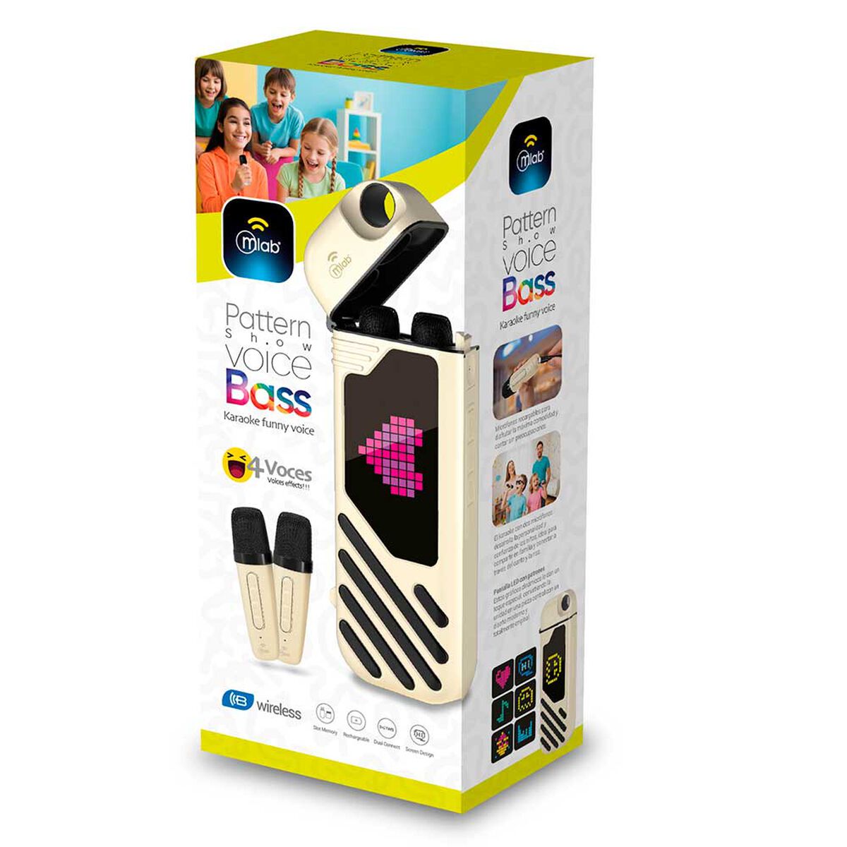 Parlante Bluetooth MLAB 9698 Blanco