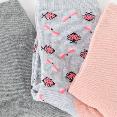 Imagen 2 del producto Pack 3 Unidades Calcetín Largo de Algodón Mujer Icono Surtido