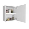 Mueble de Cocina Superior TuHome Manchester 1 Puerta Blanco