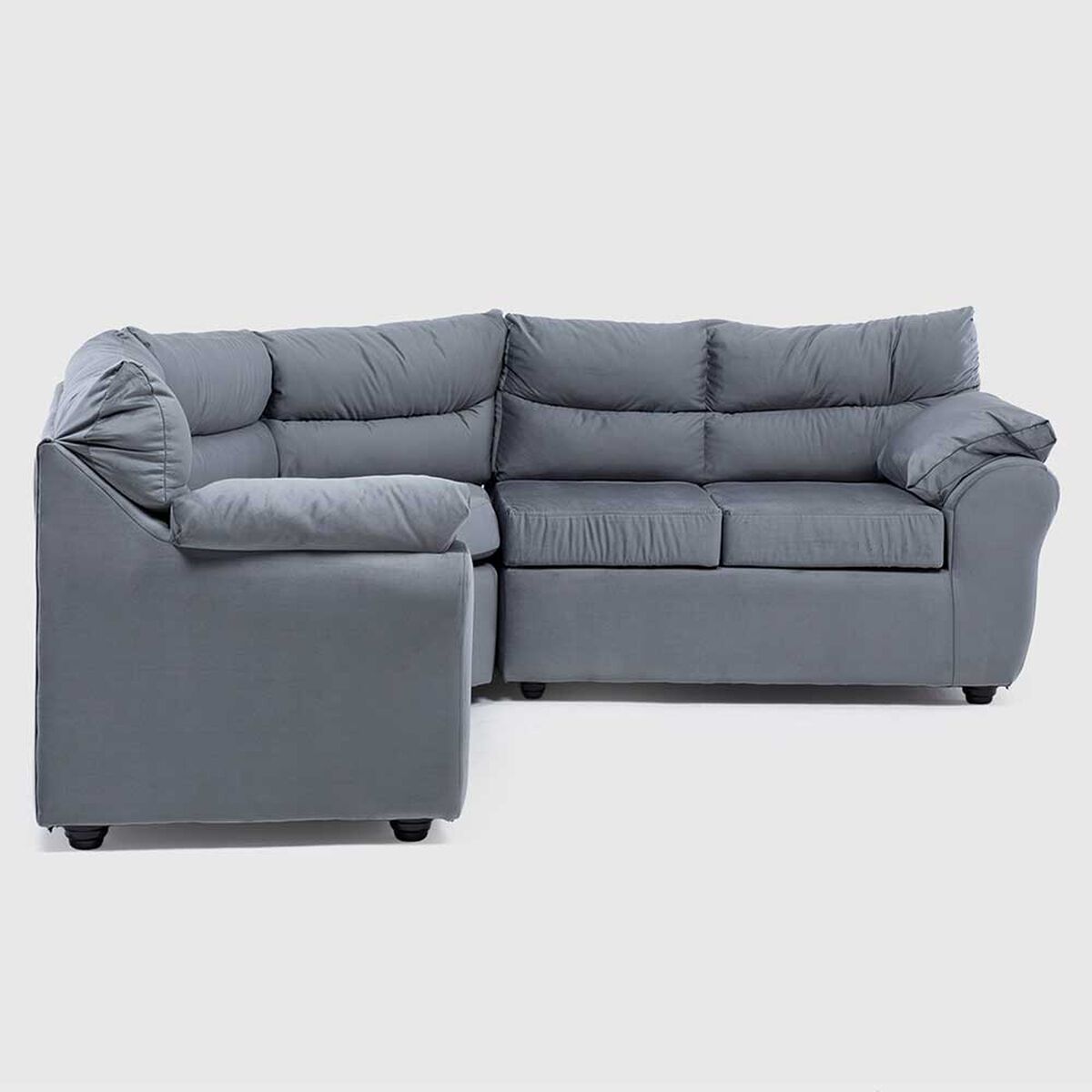 Seccional Esquinero Muebles MPR Arrayán 5 Cuerpos Gris