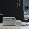 Diván Flex 1,5 Plazas Star + Respaldo Royal + Velador Rock