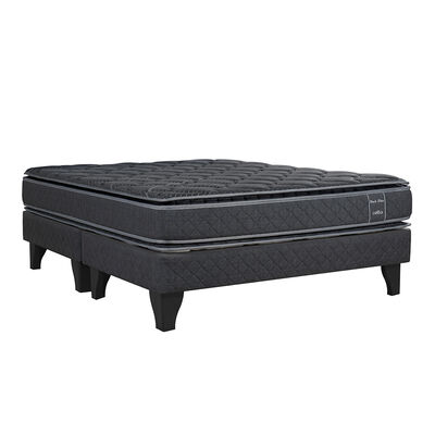 Imagen 1 del producto Cama Europea Celta King Black Elite Base Dividida