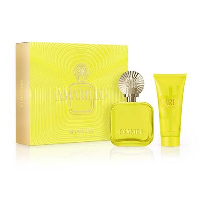 Set Shakira Mujer Amarillo Shakira Eau de Parfum 80 ml + Loci&oacute;n Corporal 75 ml