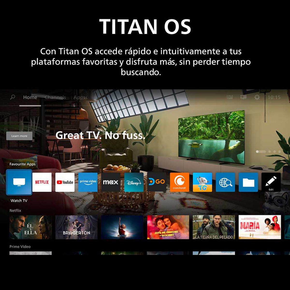 Smart Tv LED 43" Philips Titan OS 43PHD6910